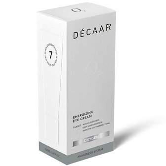 Decaar Energizing Eye Cream 20ml verpakking schuin