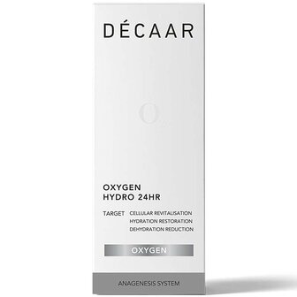 Decaar Oxygen Hydro 24hr 50ml verpakking