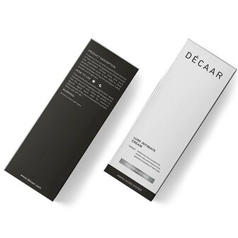 Decaar Lumi Intimate Cream 50ml verpakking voor en achter