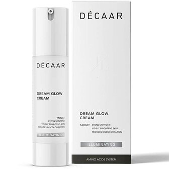 Decaar Dream Glow Cream 50ml verpakking met product