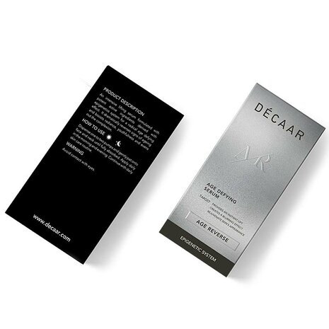 Decaar Age Defying Serum 30ml verpakking