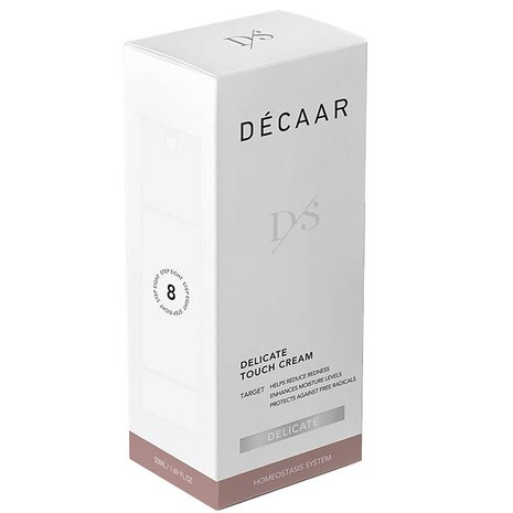 Decaar Delicate Touch Cream 50ml verpakking